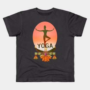 Yoga all life Kids T-Shirt